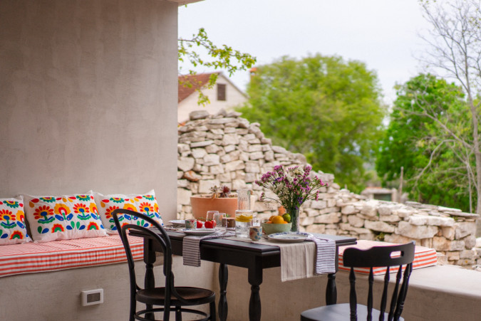 The courtyard, SHE house - BUILT FOR PLEASURE Gornji Humac